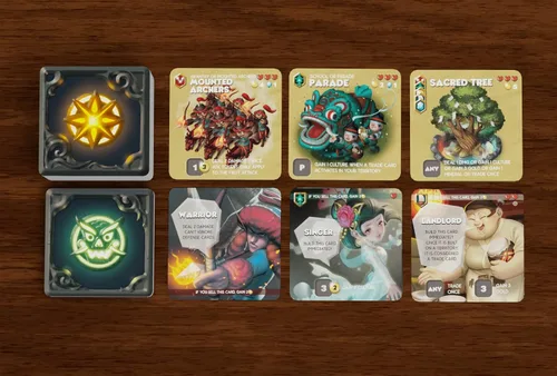 Vista 5 de Shaolia: Great Houses I Best New Board Game I Juego de mesa de estrategia para adultos, adolescentes y familia