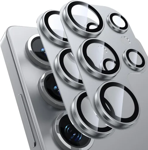 Vista 18 de Protector de Lente de Cámara para Samsung Galaxy S24 Ultra, [Protección Completa] [Adsorción de Fuerza Potente] Protector de Pantalla de Cámara