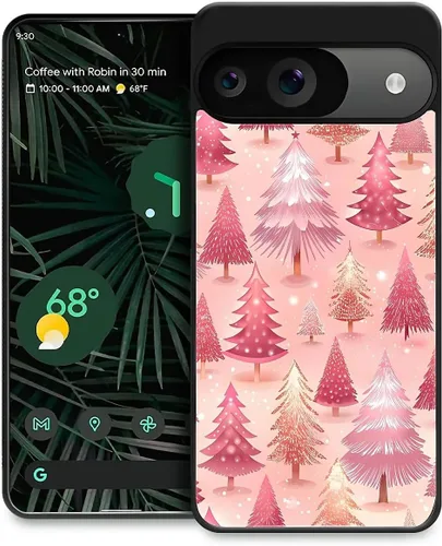 Vista 64 de Funda compatible con Google Pixel 4A 5G, Nochebuena, Google Pixel 4A 5G, delgada, suave, a prueba de golpes, TPU para mujeres y niñas, niños, funda