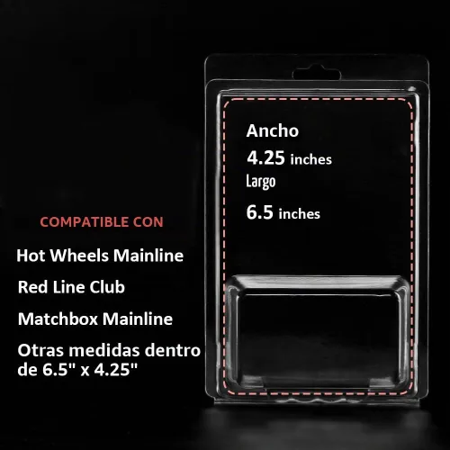 Vista 5 de Paquete de 20 fundas protectoras transparentes compatibles con Hot 0.02 in de grosor, cubiertas de exhibición de la ampolla de la cubierta
