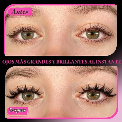 Vista 5 de Veleasha Manga Lashes Anime Pestañas postizas Tiras de pestañas puntiagudas