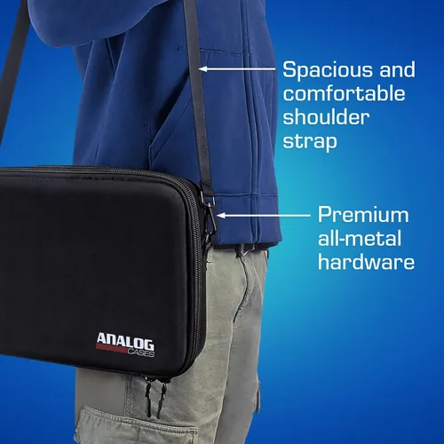 Vista 3 de Pulse - Funda protectora de viaje para MacBook Pro de 13 pulgadas con almacenamiento de accesorios Precise Fit with Shock-Resistant Foam Padding