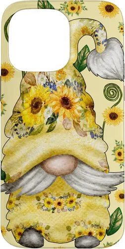 Vista 21 de Unique Sunflower Gnome for Spring and Summer Cute Pattern Case for iPhone 17