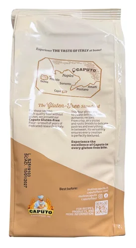 Vista 4 de Antico Molino Napoli Antimo Caputo - Harina de pizza, sin gluten, 2 libras (paquete de 2)