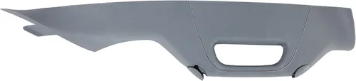 Vista 10 de HECASA Una manija de agarre de pilar, moldura interior derecha del lado del pasajero compatible con Ford F-250 F-350 F-450 F-550 Super Duty Negro