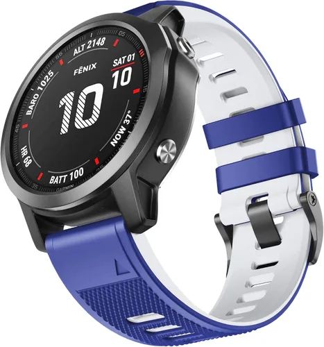 Vista 14 de NotoCity for Fenix 6 Band 22mm Width Soft Silicone Watch Bands for Fenix 7/5/5 Plus/ 6 Solor/6 Pro/Forerunner 935/Forerunner 945/Approach S60/Quatix