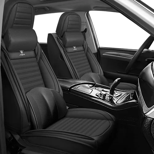 Vista 14 de Fundas de asiento para mini convertible 2009-2025, fundas de asiento de automóvil de cuero de alta calidad, impermeables, antideslizantes
