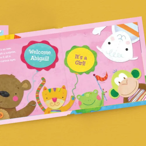 Vista 5 de Hello World! (gemelos) - Historia infantil personalizada - I See Me! (historia del tablero azul) Encuadernación desconocida