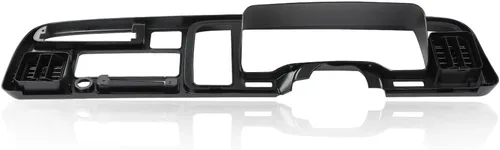 Vista 9 de G-PLUS - Panel de adorno para salpicadero, compatible con Dodge Ram 1994-1997, cubre el panel de instrumentos, 55114870-1 (plástico ABS negro)