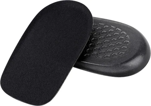 Vista 8 de KALIONE Elevadores de talón, plantillas de gel que aumentan la altura, elevadores de zapatos suaves para piernas irregulares, elevadores de zapatos