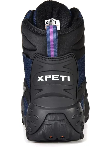 Vista 4 de XPETI Botas de senderismo Dimo Mid impermeables para exteriores antideslizantes