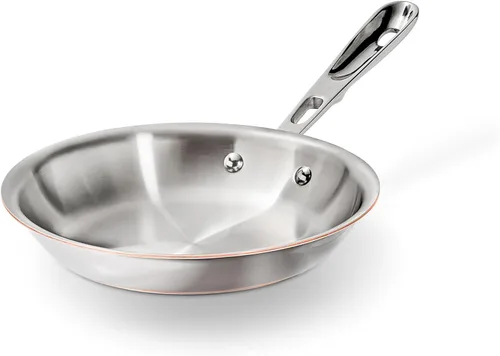 Vista 15 de All-Clad 6108SS, artículos de cocina/sartén de núcleo de cobre, 5 capas adheridas, apto para lavavajillas, Acero inoxidable