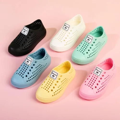 Vista 4 de Zapatos de agua para niños, ligeros, transpirables, sandalias para exteriores e interiores