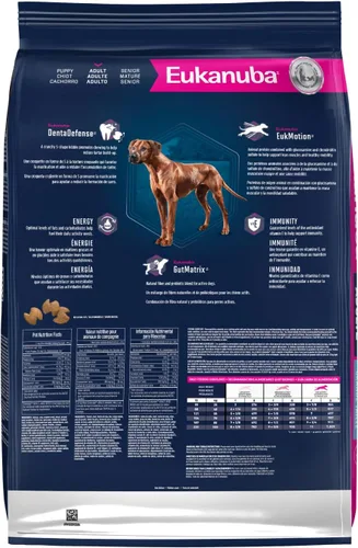 Vista 3 de Comida seca para perro, Eukanuba Puppy, Cachorro de raza grande