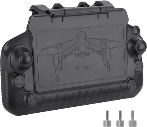 Vista 10 de Accesorios para drones Protector de pantalla de control remoto Parasol de lente para DJI RC