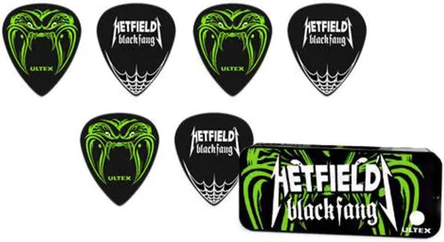 Vista 4 de Dunlop PH112T1.14 Hetfield Black Fang, 1.14mm, lata de 6 púas