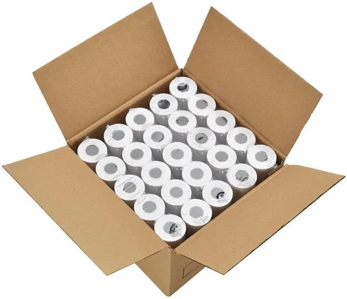 Vista 11 de LabelMore - Rollos de papel térmico de 2 1/4 pulgadas x 50 pies, rollos de papel térmico para tarjetas de crédito, rollo de caja registradora, papel