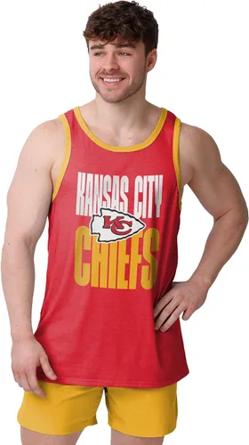 Vista 9 de FOCO NFL Mens NFL Team Logo Fashion Shirt Sleeveless Top