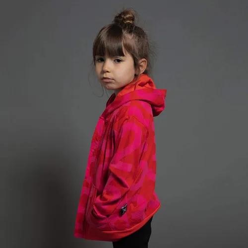 Vista 3 de Sudadera con capucha unisex de algodón ligero con cremallera para bebés, niñas y niños