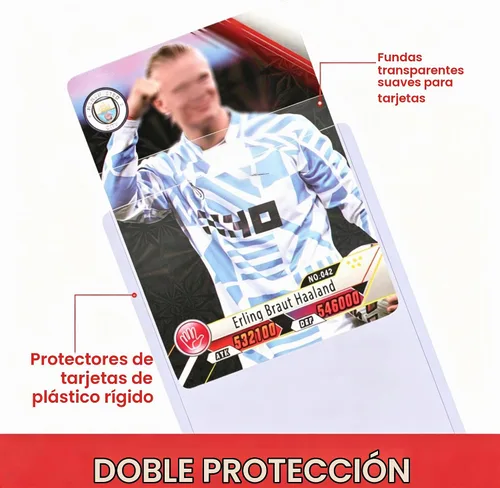 Vista 4 de Cargadores superiores para tarjetas, 400 fundas para tarjetas