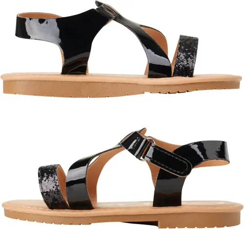 Vista 3 de bebe Sandalias para niñas Sandalias de piel sintética con tiras (niña)