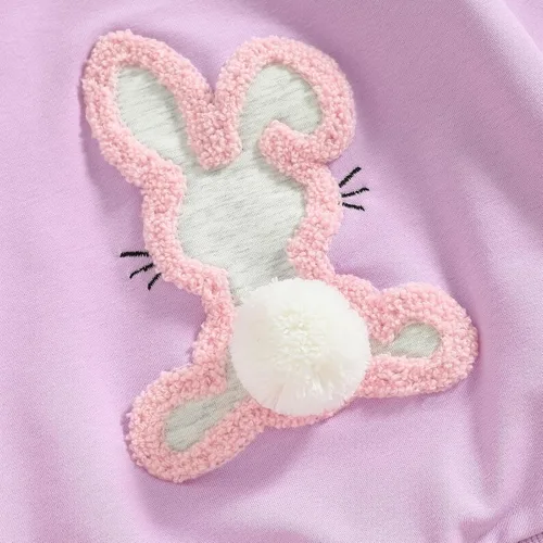 Vista 109 de Traje de San Valentín para bebé, niña, niño, traje de San Valentín, sudadera de manga larga con estampado de corazón