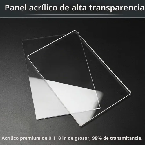 Vista 6 de DuvinDD - Vitrina acrílica para coleccionables, con luz LED
