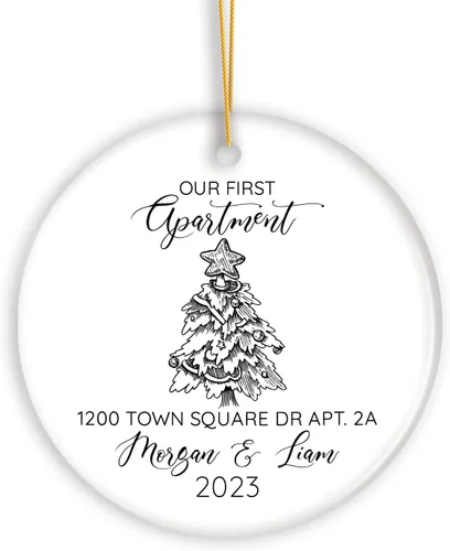 Vista 12 de Adorno con nombre personalizado, bailarina de ballet de Navidad, adorno personalizado para amantes del ballet, adornos de Navidad de ballerina