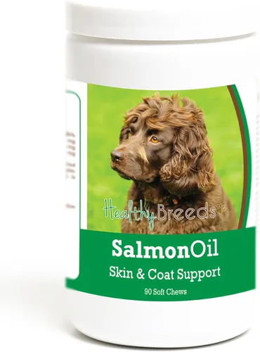 Vista 215 de Healthy Breeds Affenpinscher - Masticables suaves de aceite de salmón, 90