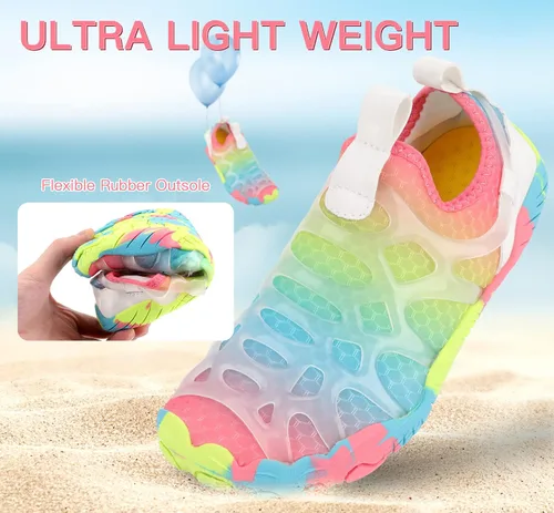 Vista 2 de SIPUHK Zapatos de agua para hombre y mujer, de secado rápido, sin cordones, para natación, surf, buceo, playa, piscina, deportes acuáticos, caminar