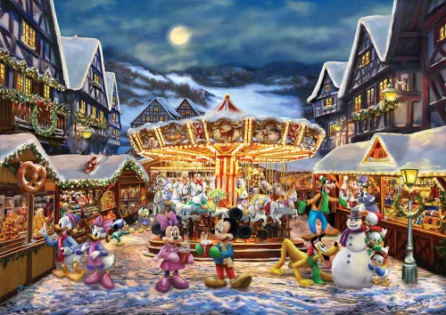Vista 21 de MIGHTYPRINT Disney – La Bella Durmiente – Princesa Aurora y el Príncipe Felipe – Arte de pared duradero de 24 x 17 pulgadas – No hecho de papel