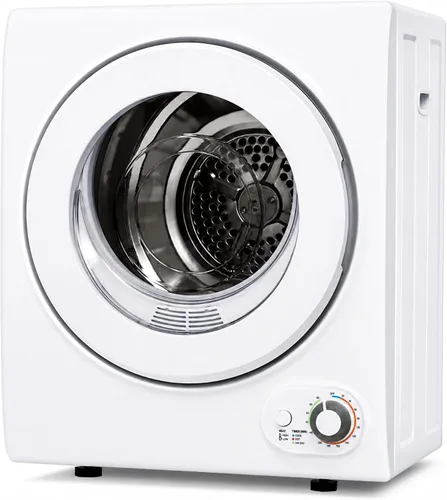 Vista 7 de Euhomy Secadora de ropa portátil de 110 V, 850 W, secadoras de lavandería compactas de 1.5 pies cúbicos de carga frontal, máquina secadora eléctrica