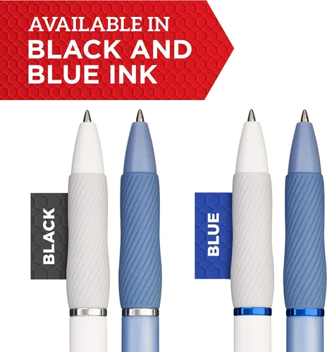 Vista 7 de SHARPIE Marcadores de bolsillo S-Gel Gel Bolígrafos Marcadores de punta de cincel pastel suave y bolígrafos de tinta de gel negra sin manchas