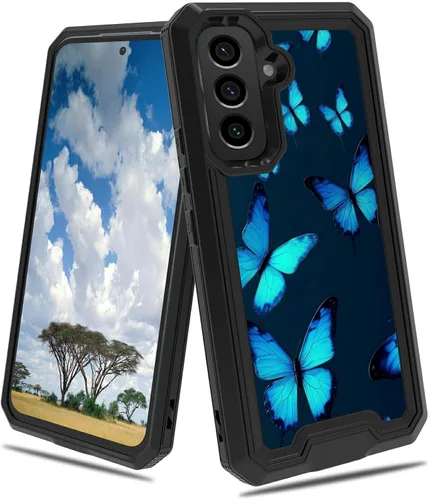 Vista 16 de Funda para Samsung S23 FE Funda Galaxy S23 FE 2 en 1 PC duro de doble capa TPU suave a prueba de golpes Funda protectora para Samsung Galaxy S23 FE