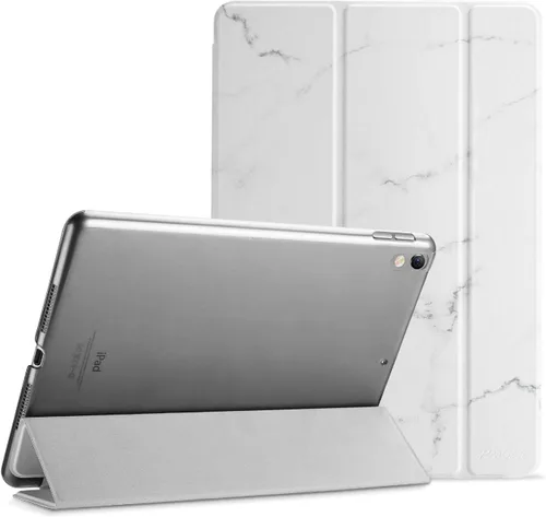 Vista 19 de ProCase Funda Inteligente para iPad Air de 10,5" 3ª Generación 2019 / iPad Pro 2017, Funda Delgada con Soporte con Parte Trasera Translúcida Negro