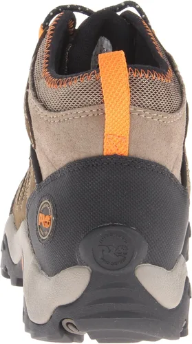 Vista 3 de Timberland PRO Mudslinger Mid - Tenis de moda impermeables con cordones para hombre, marrón (Brown Nubuck), 7.5