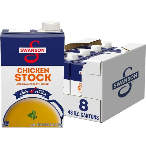 Vista 17 de SWANSON S Caldo de pollo Natural Goodness, cartón de 48 onzas