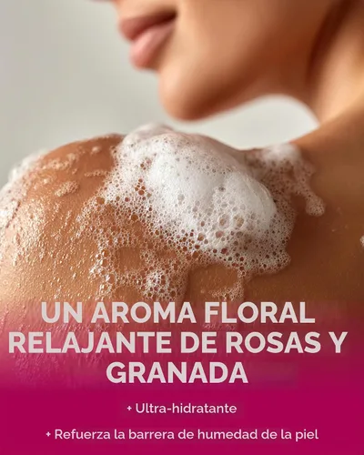 Vista 2 de Andalou Naturals Gel de ducha 1000 Roses Gel de ducha (8.5 fl oz)