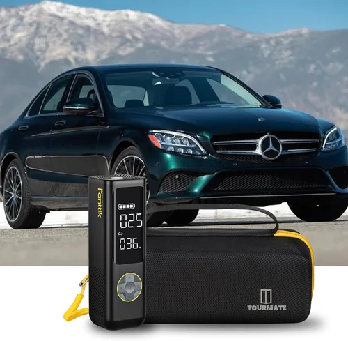 Vista 5 de Tourmate Estuche rígido para Fanttik X8 APEX/APEX EV Inflador de neumáticos compresor de aire portátil, viaje duro para Yeskuyan/Hafuloky/Modar