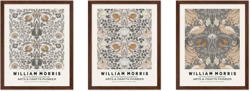 Vista 33 de Poster Master Impresión Vintage del Ladrón de Fresas - Póster Retro de William Morris - Arte de Patrón Floral - Regalo para Hombres y Mujeres