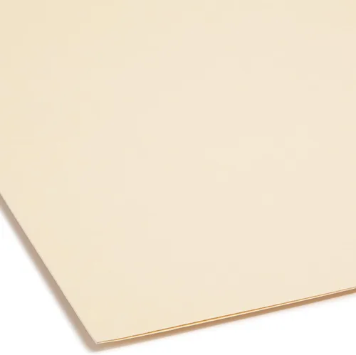 Vista 6 de Smead Carpeta de archivos con cierre 100% reciclado, 2 sujetadores, pestaña reforzada de corte 1/3, tamaño carta, manila, 50 por caja (14547)