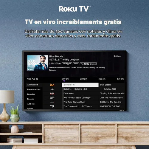 Vista 14 de Hisense Serie A4 32A4HNR - Smart Roku TV HD 720p de 32 pulgadas con compatibilidad Alexa - Audio Dolby, diseño de bisel delgado, Asistente de Google