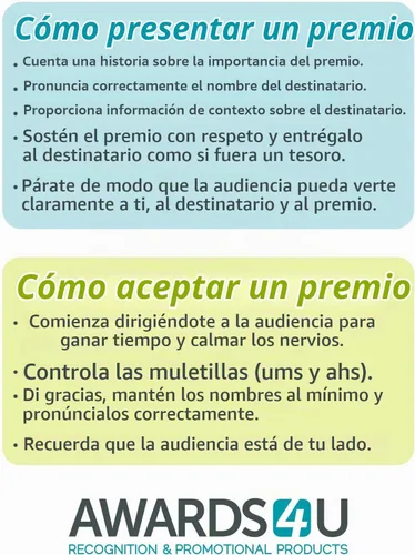 Vista 6 de Placa de premio español Apreciación 8 x 10 – Premio personalizado, personaliza ahora