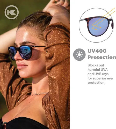 Vista 3 de Knockaround Mary Janes Polarized Sunglasses, Full UV400 Protection