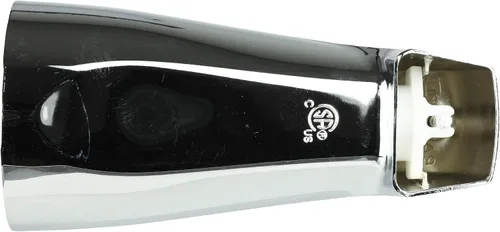 Vista 4 de Danco Caño de bañera con desviador, para casas móviles y vehículos recreativos, se adapta a tubos IPS de 1/2 pulgada, metal con acabado cromado
