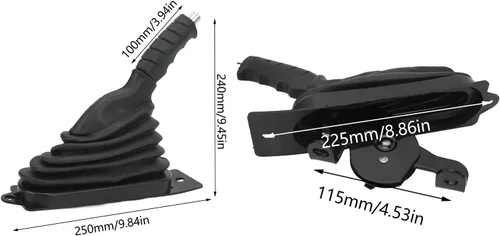 Vista 2 de Aramox Manilla de freno delantero Palanca de freno de goma Palanca de freno delantero Freno de mano para Go Karts ATV Farmer Cars Vehículo eléctrico
