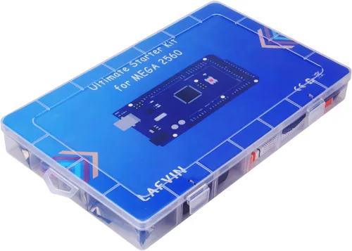 Vista 2 de LAFVIN Kit de inicio de proyecto Mega 2560 para Mega328 Nano con tutorial compatible con Arduino IDE