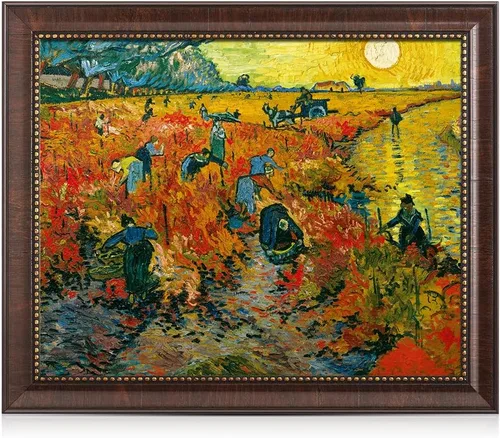 Vista 86 de Serie de pinturas de Vincent Van Gogh (favoritos). Reproducción de arte clásico de Van Gogh, impreso en lienzo, Algodón, Almond Blossom, 16x20