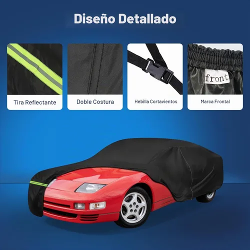 Vista 2 de QUNSUNUS - Funda de coche para Nissan 260Z/280Z/280ZX/300ZX 1974-1996, forro de algodón Para 260Z/280Z/280ZX/300ZX