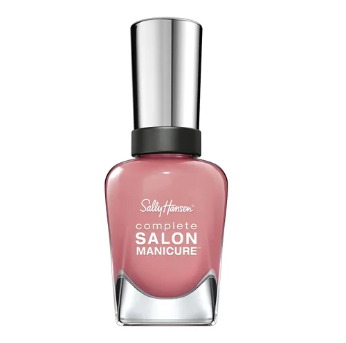 Vista 4 de Sally Hansen Esmalte de uñas de manicura de salón completo Color de uñas multibeneficio Fórmula fortalecedora de queratina 012 blancos perlados